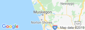 Muskegon map